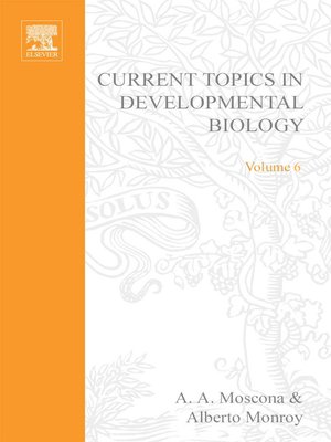 cover image of Current Topics in Developmental Biology